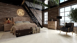 плитка SPC ламинат Дуб Арктик