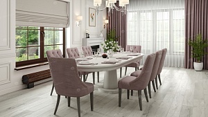 плитка SPC ламинат Дуб слоновая кость ABA